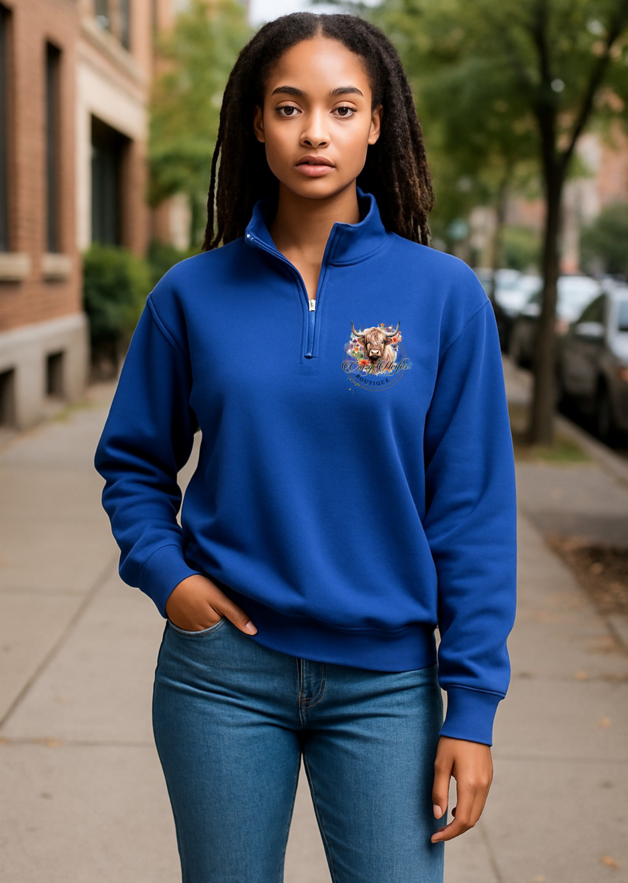 CHB 1/4 Zip Up Sweatshirt LIVE SALE